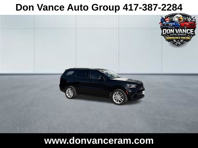 DB Black Crystal Clearcoat 2025 Dodge Durango GT Plus AWD SUV / Crossover All-Wheel Drive 8-Speed Automatic