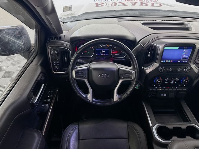 2019 Black Chevrolet Silverado 1500 LT Trail Boss 4X4 Truck