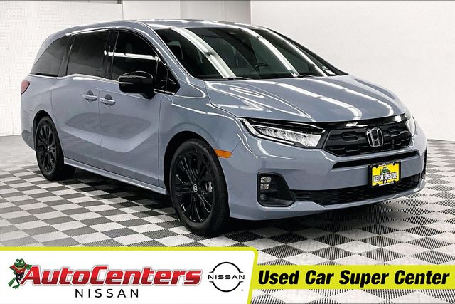 Gray 2025 Honda Odyssey Minivan Front-Wheel Drive 10-Speed Automatic
