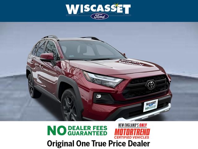 Red 2024 Toyota RAV4 Adventure AWD SUV / Crossover All-Wheel Drive 8-Speed Automatic
