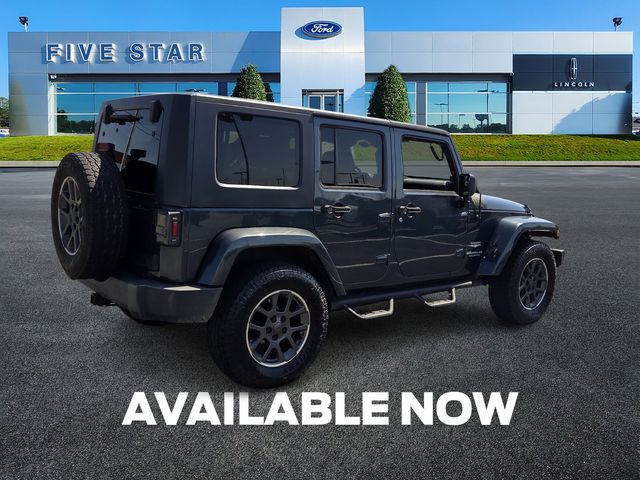 Used 2007 Blue Jeep Unlimited Sahara image 8
