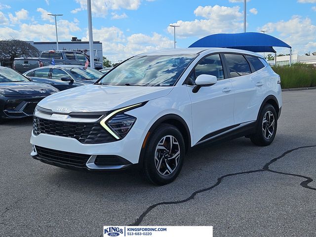 Snow White Pearl 2025 Kia Sportage SUV / Crossover Front-Wheel Drive 8-Speed Automatic