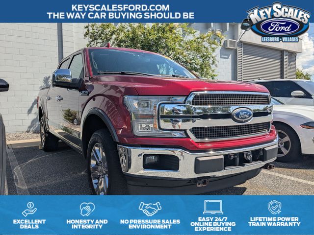 Ruby Red 2019 Ford F-150 Pickup Truck Four-Wheel Drive Automatic