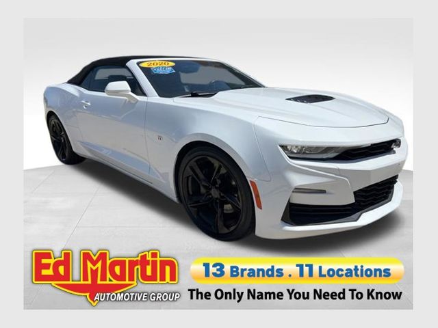 Summit White 2020 Chevrolet Camaro Convertible Rear-Wheel Drive Automatic