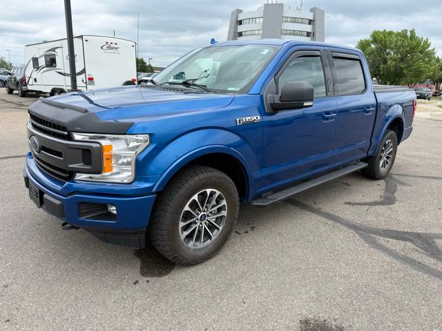 2018 Lightning Blue Ford F-150 XLT 4X4 Truck