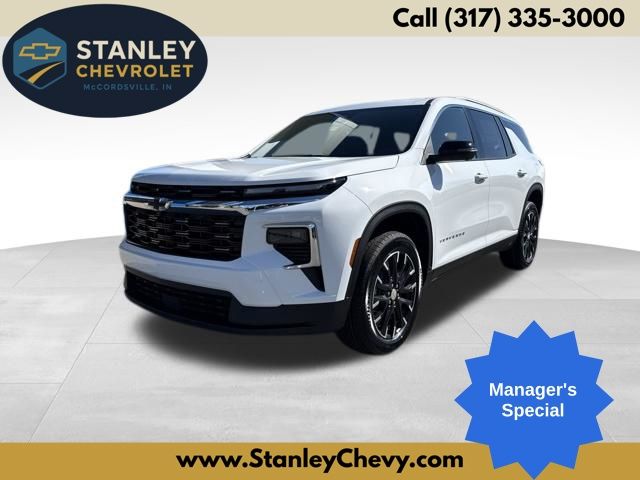 Summit White 2026 Chevrolet Traverse SUV / Crossover Front-Wheel Drive 8-Speed Automatic