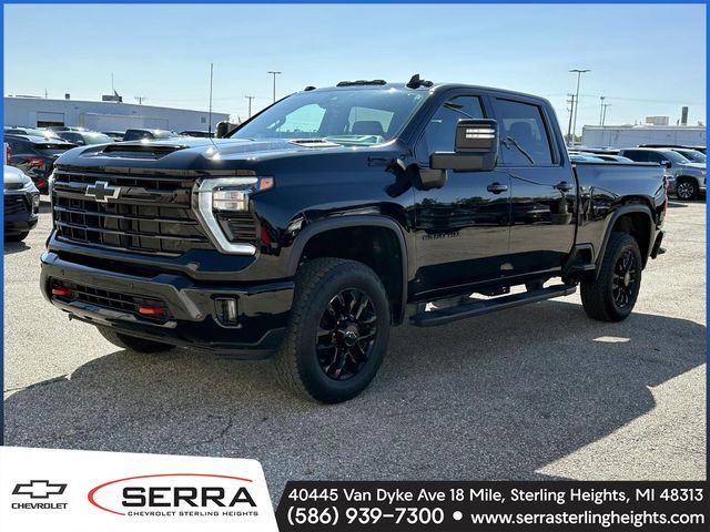 Black 2025 Chevrolet Silverado 2500HD Pickup Truck Four-Wheel Drive Automatic