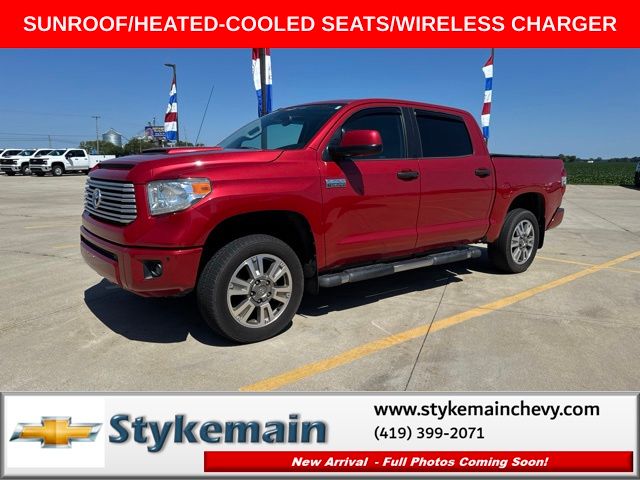 Barcelona Red Metallic 2014 Toyota Tundra Pickup Truck Four-Wheel Drive 6-Speed Automatic Overdrive