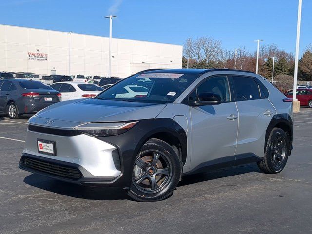 Certified 2023 Toyota bZ4X XLE with VIN JTMABACA3PA033345 for sale in Naperville, IL