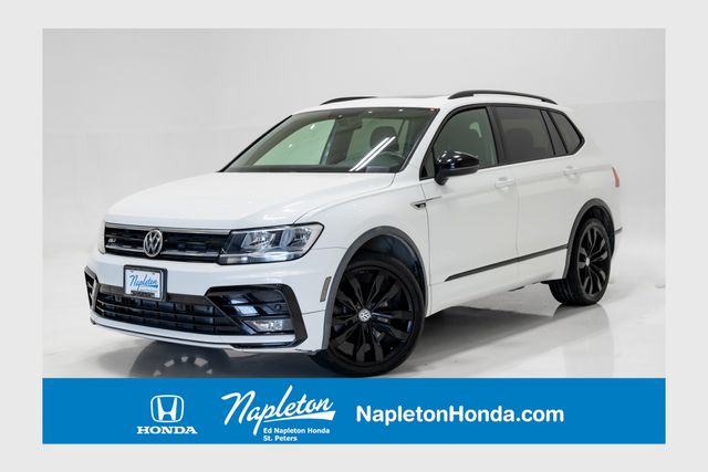 Pure White 2020 Volkswagen Tiguan SUV / Crossover Front-Wheel Drive 8-Speed Automatic