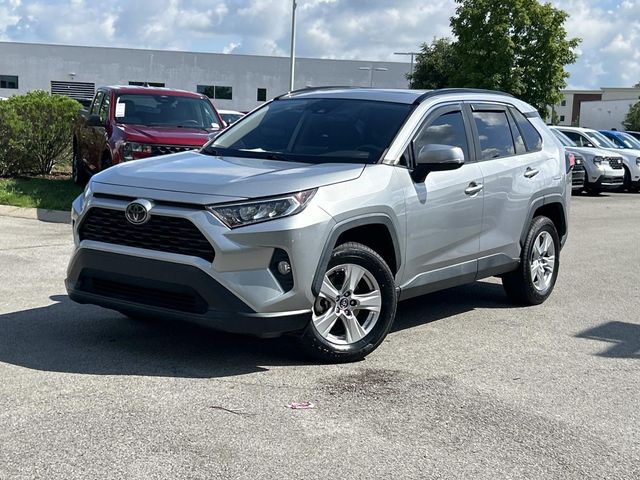 Silver Sky Metallic 2020 Toyota RAV4 SUV / Crossover Front-Wheel Drive 8-Speed Automatic
