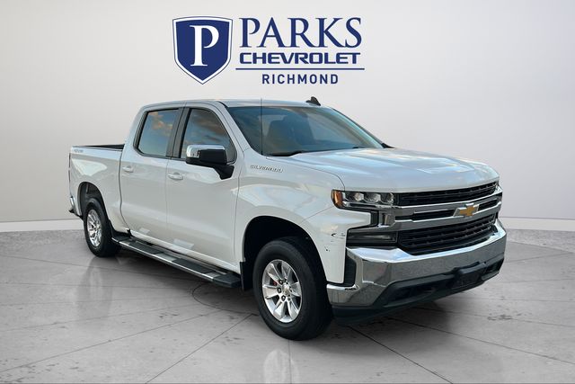 Summit White 2020 Chevrolet Silverado 1500 LT Crew Cab 4WD Pickup Truck Four-Wheel Drive 8-Speed Automatic
