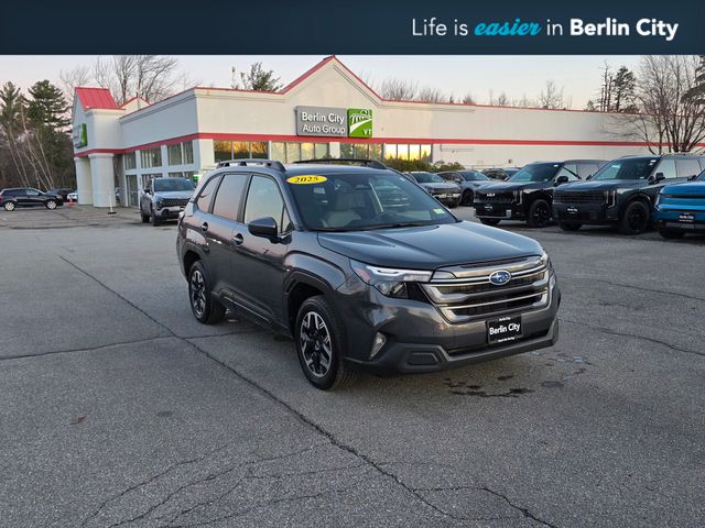 Gray Metallic 2025 Subaru Forester SUV / Crossover All-Wheel Drive Continuously Variable Transmission