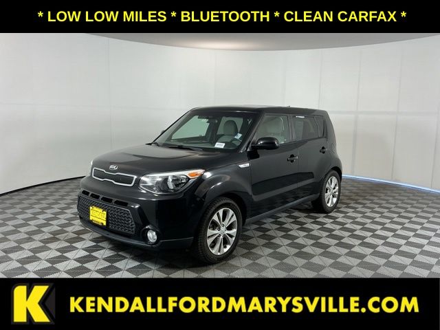Shadow Black 2016 Kia Soul Wagon Front-Wheel Drive 6-Speed Automatic