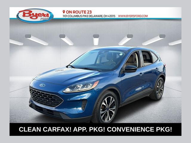 Blue Metallic 2022 Ford Escape SE FWD SUV / Crossover Front-Wheel Drive 8-Speed Automatic
