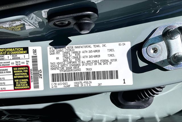 Used 2024 Toyota Tundra Limited 4D CrewMax