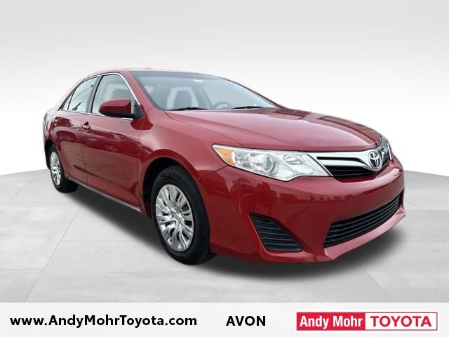Barcelona Red Metallic 2014 Toyota Camry LE Sedan Front-Wheel Drive 6-Speed Automatic