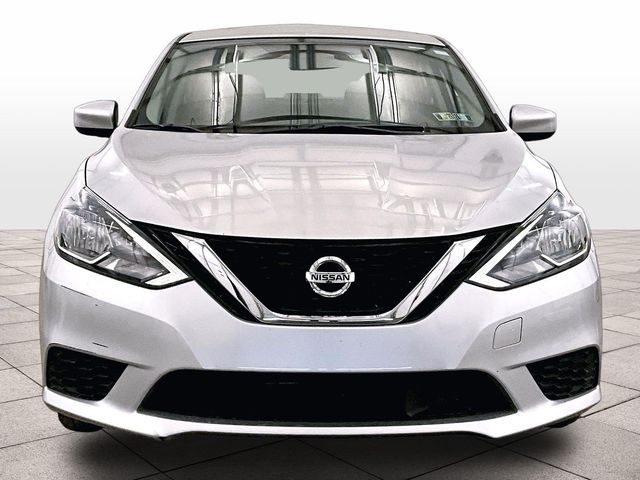 2019 Nissan Sentra SV Silver at Subaru and VW of Moon Township