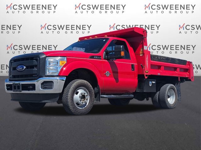 Vermillion Red 2015 Ford F-350 Super Duty Chassis XL DRW 4WD Pickup Truck Four-Wheel Drive 6-Speed Automatic