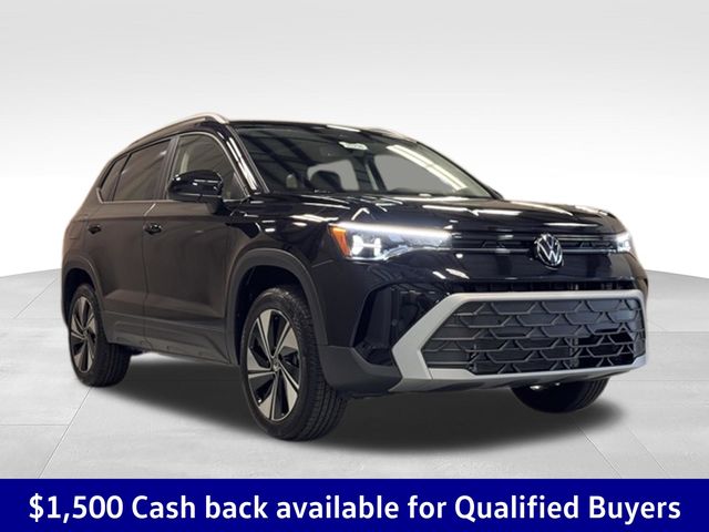 Deep Black Pearl 2026 Volkswagen Taos SUV / Crossover All-Wheel Drive 8-Speed Automatic