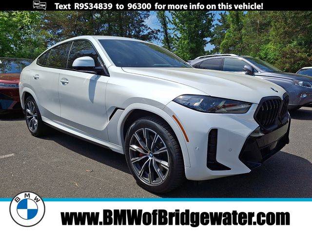 Mineral White Metallic 2024 BMW X6 xDrive40i AWD SUV / Crossover All-Wheel Drive 8-Speed Automatic
