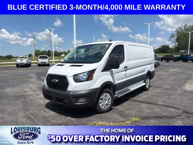 Oxford White 2025 Ford Transit Cargo Van Rear-Wheel Drive 