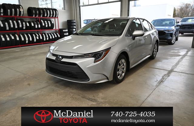 Classic Silver Metallic 2026 Toyota Corolla LE FWD Sedan Front-Wheel Drive Continuously Variable Transmission