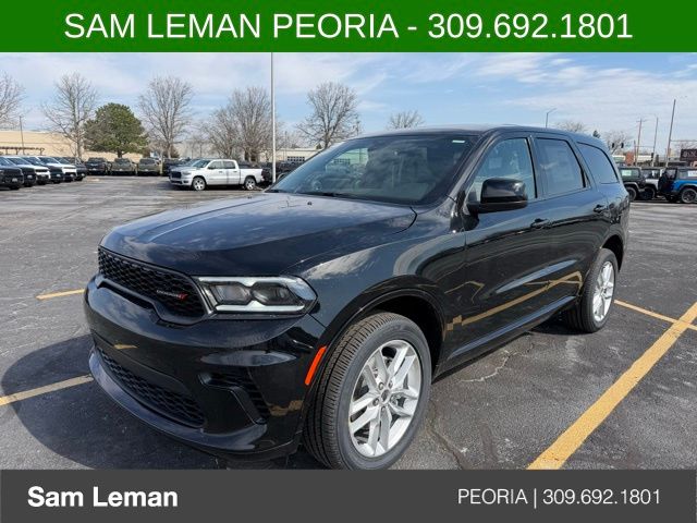 DB Black Crystal Clearcoat 2026 Dodge Durango GT AWD SUV / Crossover All-Wheel Drive 8-Speed Automatic