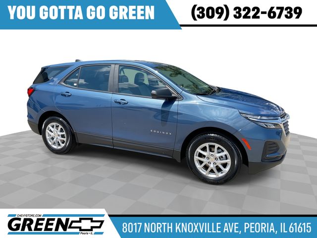 Lakeshore Blue Metallic 2024 Chevrolet Equinox SUV / Crossover Front-Wheel Drive 6-Speed Automatic Overdrive
