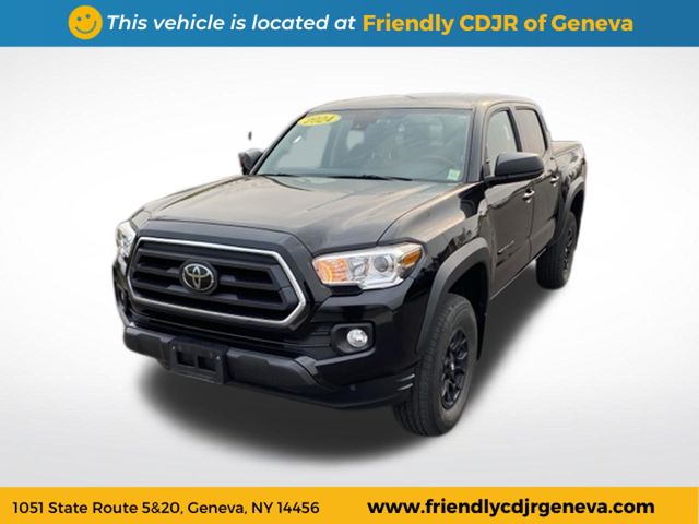 Black 2023 Toyota Tacoma Pickup Truck Four-Wheel Drive 6-Speed Automatic