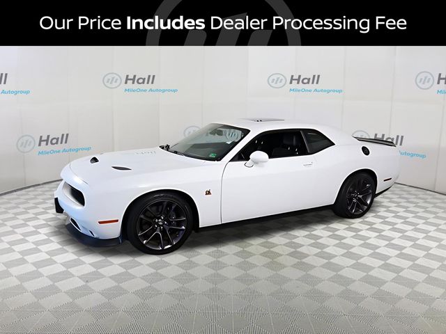 White Knuckle Clearcoat 2023 Dodge Challenger Coupe Rear-Wheel Drive 6-Speed Manual