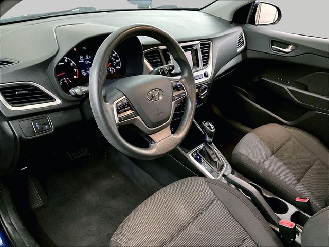 2021 Hyundai Accent SE Blue at Phil Fitts Ford