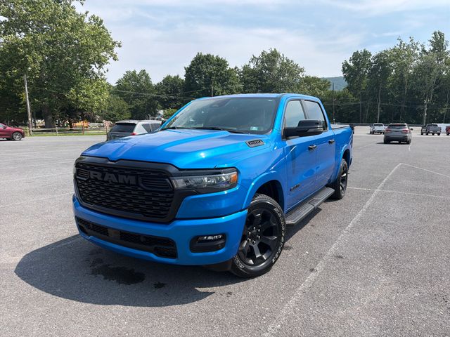 Hydro Blue Pearlcoat 2025 RAM 1500 Pickup Truck Four-Wheel Drive 8-Speed Automatic