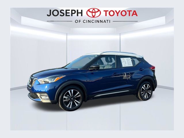 Deep Blue Pearl 2019 Nissan Kicks SUV / Crossover Front-Wheel Drive Continuously Variable Transmission