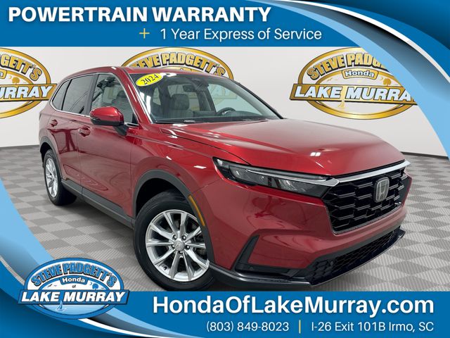 Radiant Red Metallic 2024 Honda CR-V SUV / Crossover All-Wheel Drive Continuously Variable Transmission