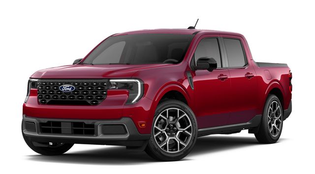 Ruby Red 2026 Ford Maverick Pickup Truck All-Wheel Drive Continuously Variable Transmission
