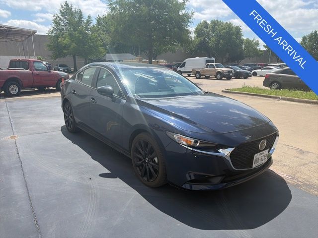 Deep Crystal Blue Mica 2025 Mazda MAZDA3 2.5 S Select Sport FWD Sedan Front-Wheel Drive 6-Speed Automatic