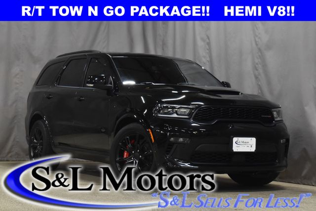 DB Black Crystal Clearcoat 2022 Dodge Durango R/T Plus AWD SUV / Crossover All-Wheel Drive 8-Speed Automatic