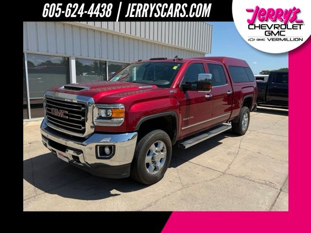 Red Quartz Tintcoat 2018 GMC Sierra 2500HD Pickup Truck Four-Wheel Drive 6-Speed Automatic