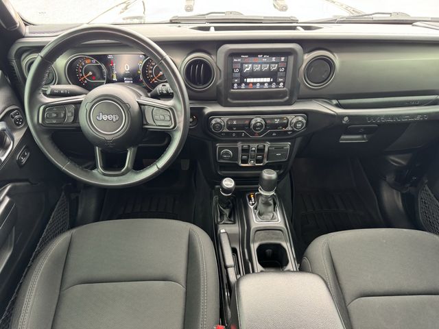 2022 Jeep Wrangler Unlimited Sport S Black at Wharton Ford