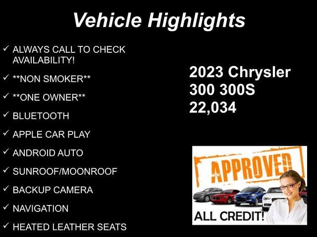 2023 Chrysler 300 S photo