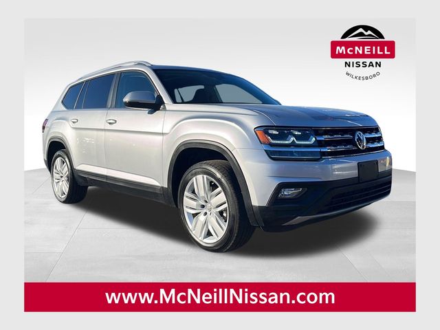 Reflex Silver Metallic 2019 Volkswagen Atlas SE FWD with Technology SUV / Crossover Front-Wheel Drive 8-Speed Automatic