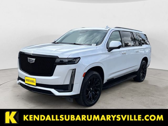 Crystal White 2021 Cadillac Escalade ESV SUV / Crossover Four-Wheel Drive