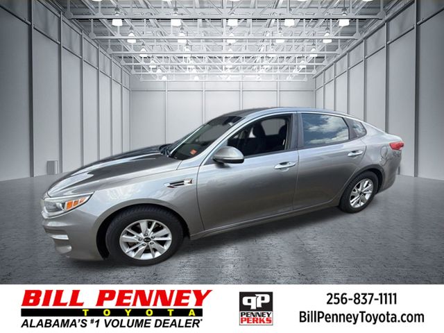 Titanium Gray 2016 Kia Optima Sedan Front-Wheel Drive 6-Speed Automatic