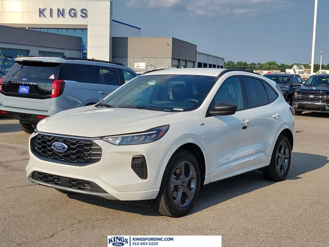 White Metallic 2024 Ford Escape SUV / Crossover All-Wheel Drive 8-Speed Automatic