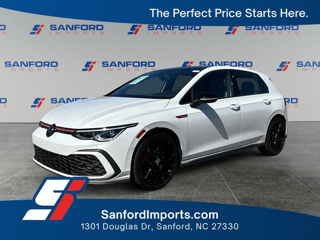 Pearl Black 2024 Volkswagen Golf GTI 380 Autobahn FWD Hatchback Front-Wheel Drive 6-Speed Manual