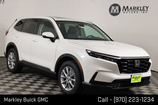 Platinum White Pearl 2026 Honda CR-V EX AWD SUV / Crossover All-Wheel Drive Continuously Variable Transmission