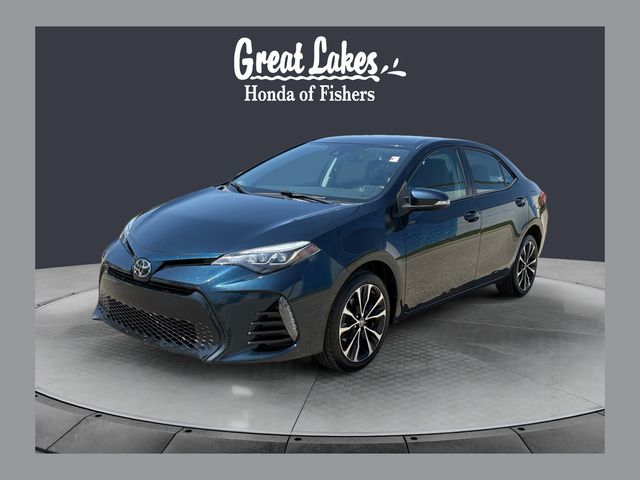 Teal (Galactic Aqua Mica) 2017 Toyota Corolla SE Sedan Front-Wheel Drive Continuously Variable Transmission