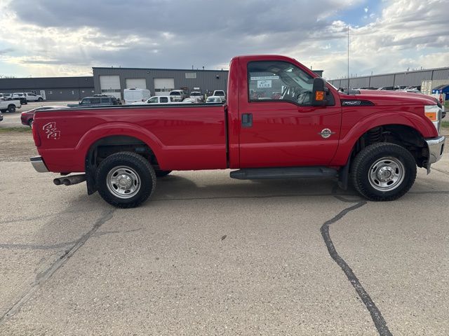 2011 Red Ford Super Duty F-250 SRW XL 4X4 Truck