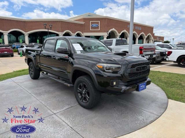 Black 2017 Toyota Tacoma TRD Sport V6 Double Cab LB 4WD Pickup Truck Four-Wheel Drive 6-Speed Automatic